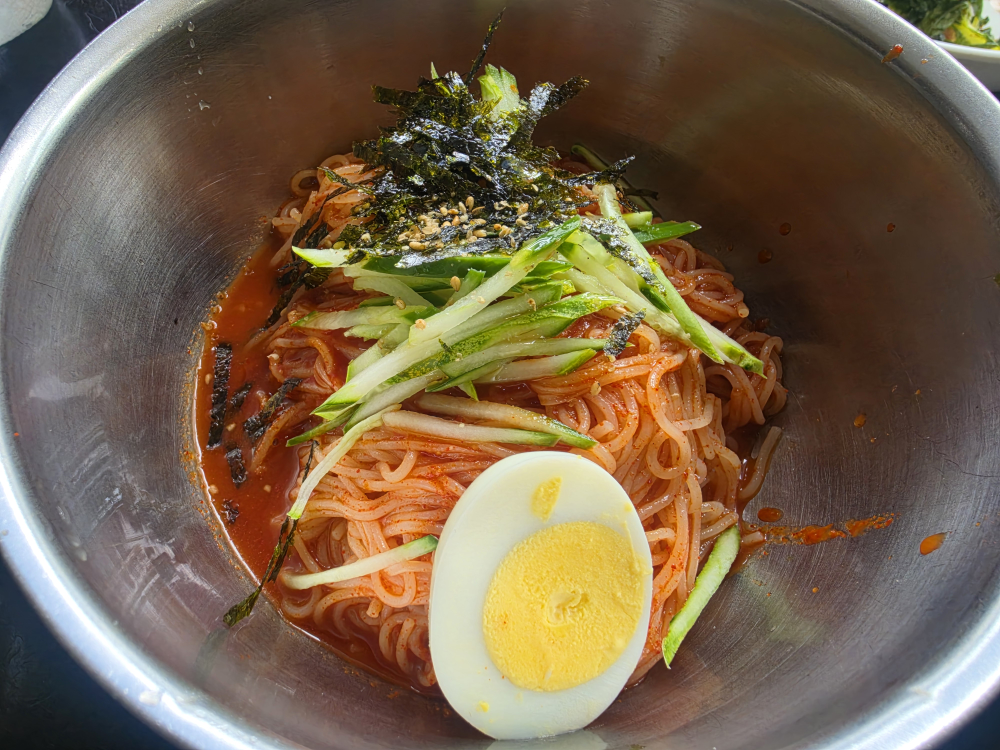 옛날멸치국수시연 사진 2