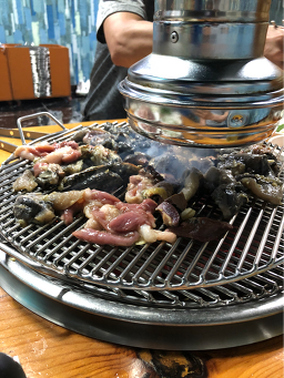 장수오골계 1