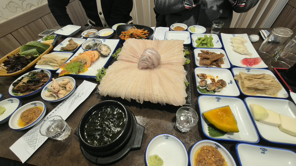 Dokdochamgajamihoe (독도참가자미회) 2