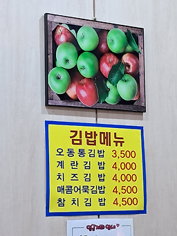 오동통김밥 4