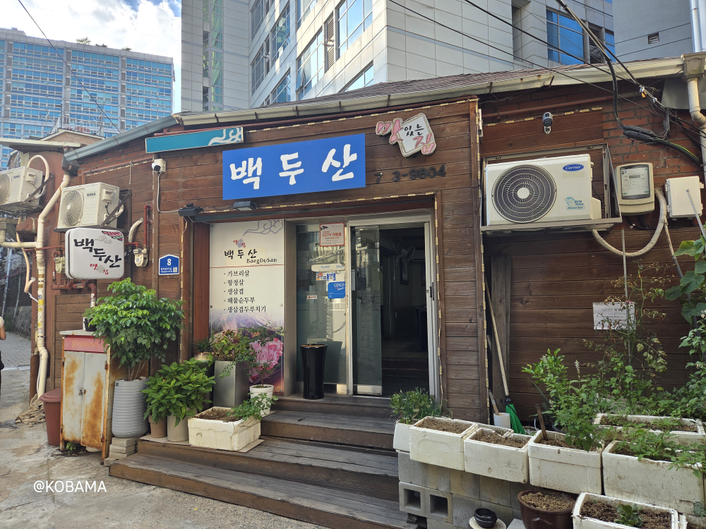 백두산 대표 사진