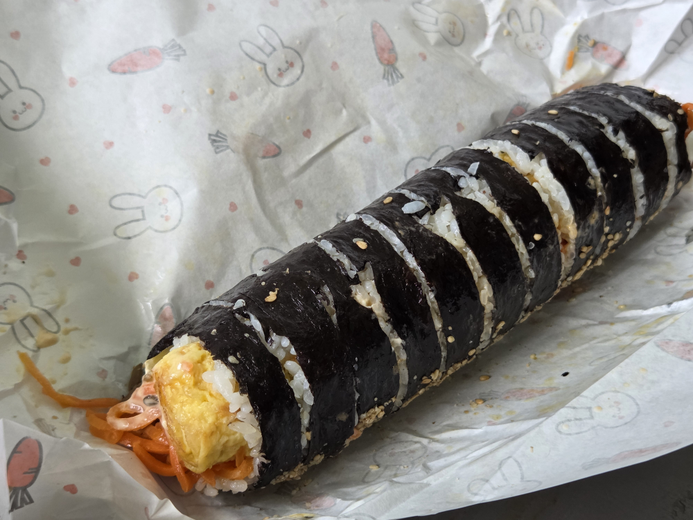 Ttolttolmali gimbap (똘똘말이 김밥) 2