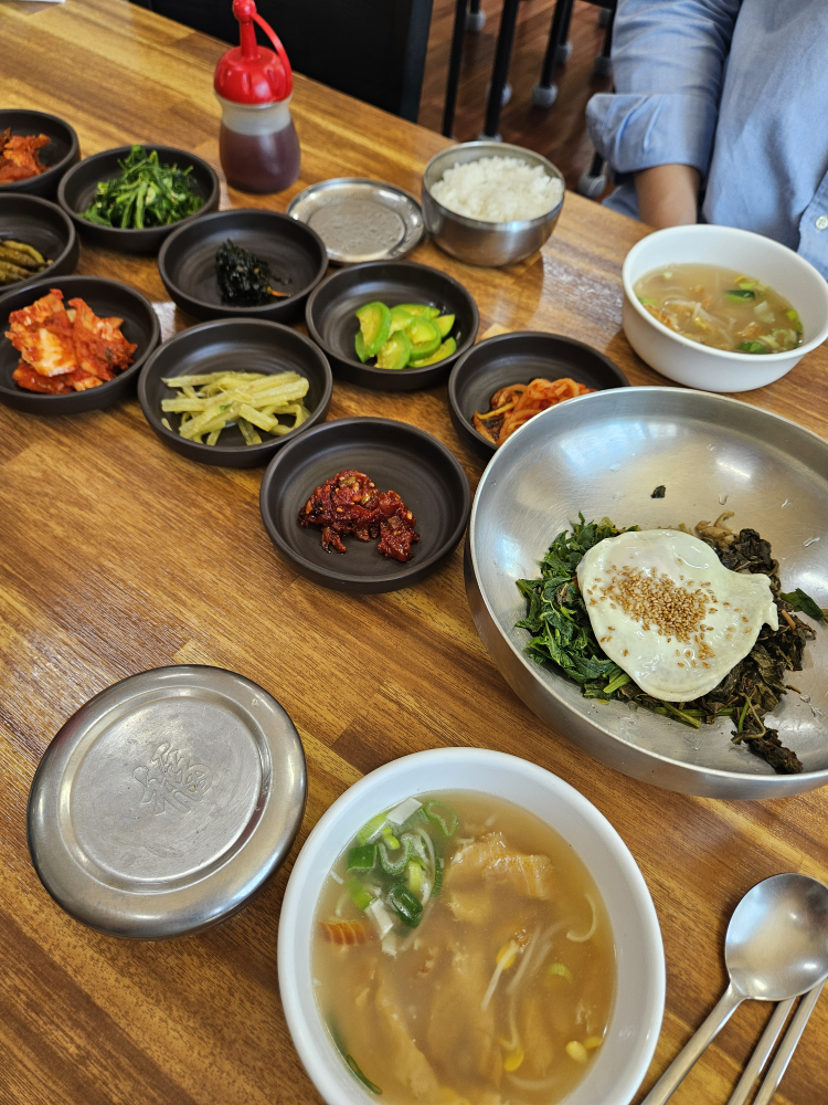 옥미정산채정식