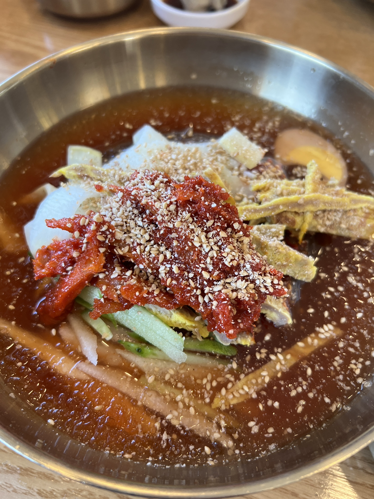 진주황포냉면 3