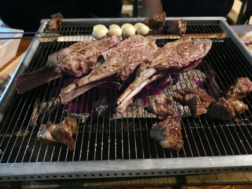 양국 대표 사진