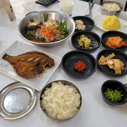 대포전복양푼물회