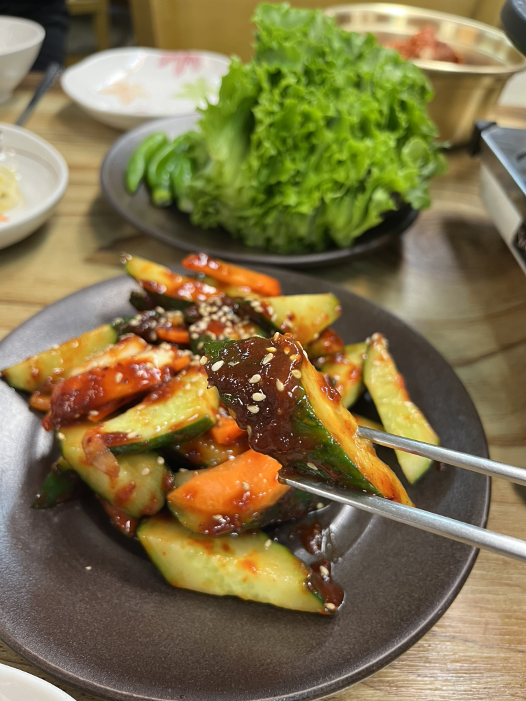 Pyeonbaeknamumiteseononeundak (편백나무밑에서노는닭) 2