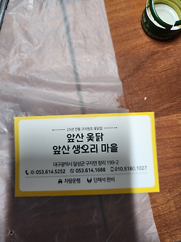 Apsanotdak apsansaengorimaeul (앞산옻닭 앞산생오리마을) 3