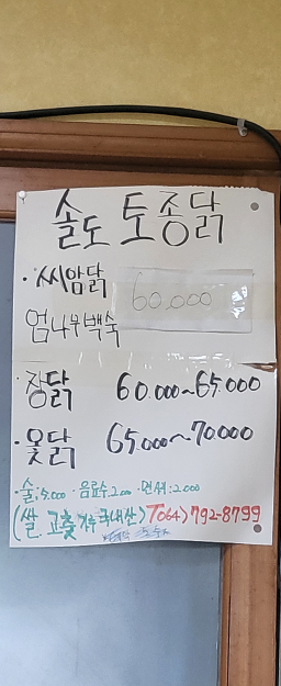 솔도토종닭 대표 사진