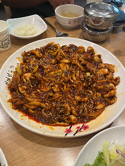 Manbokijjukkuminakjibokeum (만복이쭈꾸미낙지볶음) 1