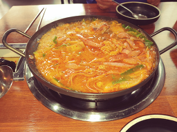 Teuksubudaejjigae 1