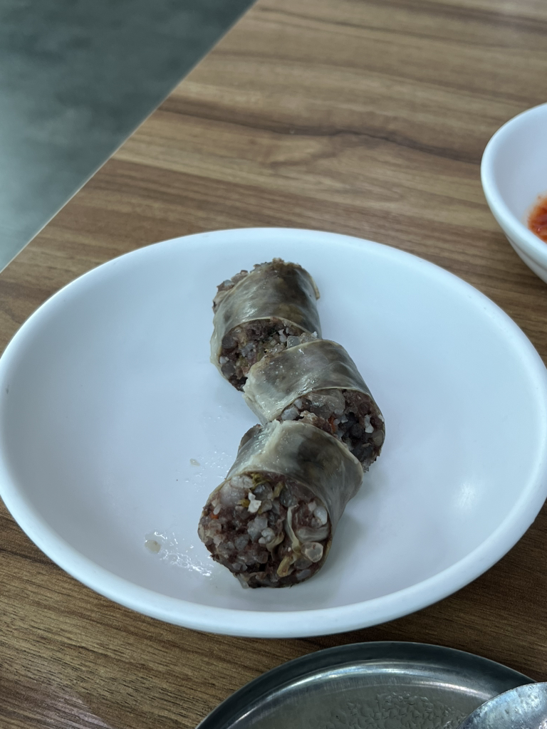 Sijangsundae (시장순대) 2