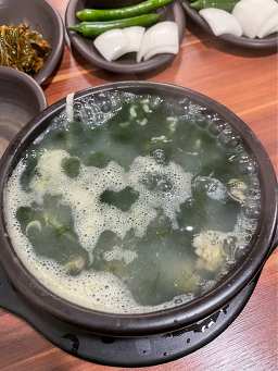 매생이굴국밥 사진 2