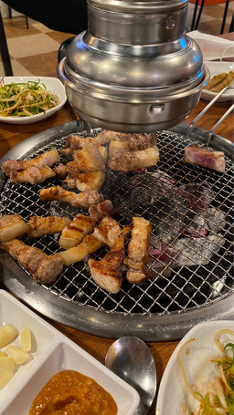 금모래흑돼지숯불구이 사진
