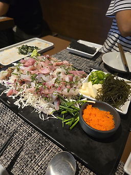 깻잎막회 3