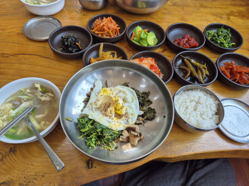 옥미정산채정식 7