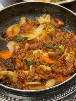 Sinijusinseonmul origogi (신이주신선물 오리고기) 1