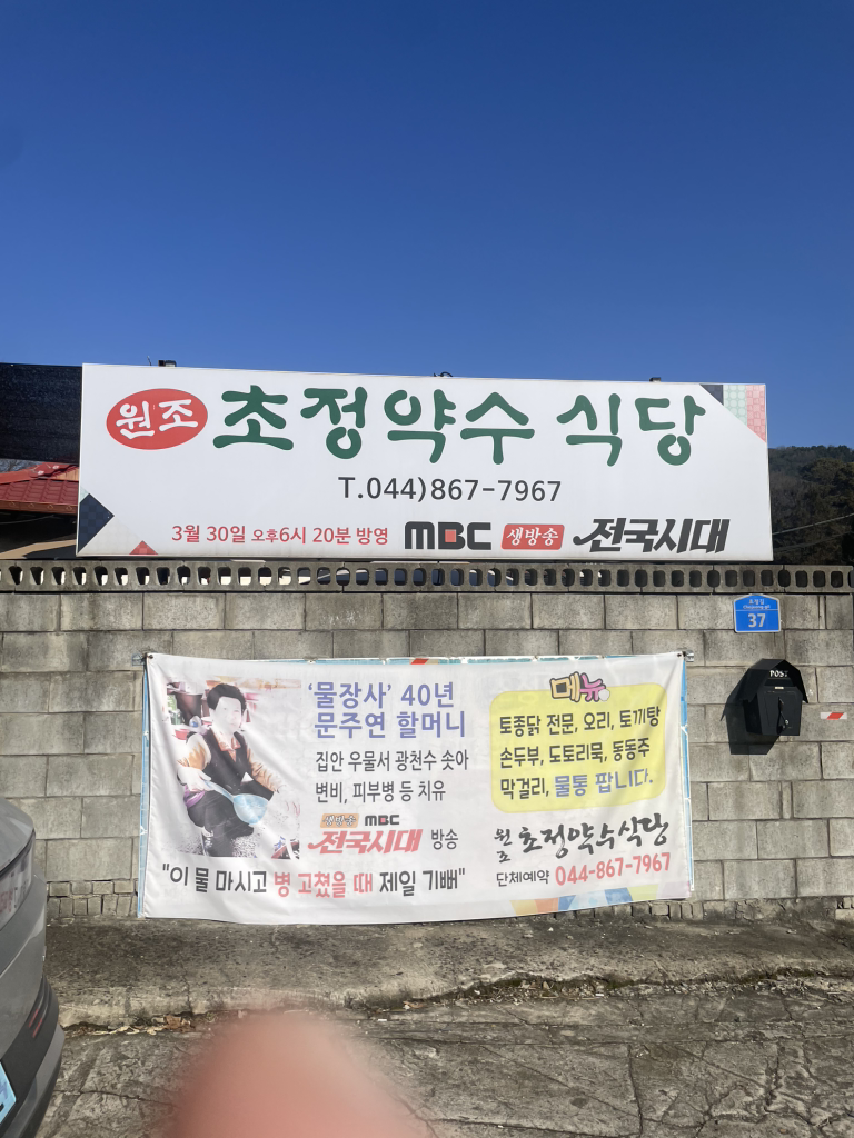 Chojeongyaksusikdang (초정약수식당) 1