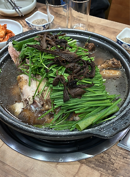 올능이능이버섯백숙 1