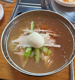 황산냉면 6