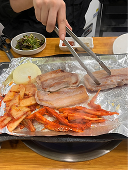 풀잎보리쌈밥생고기 2