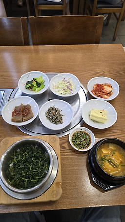 풀잎채한상 6
