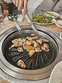 Oriheukgalbi (오리흙갈비) 2