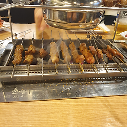 500원참숯양꼬치 1