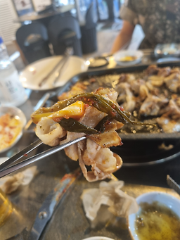 꿀순파김치솥뚜껑생삼겹 2