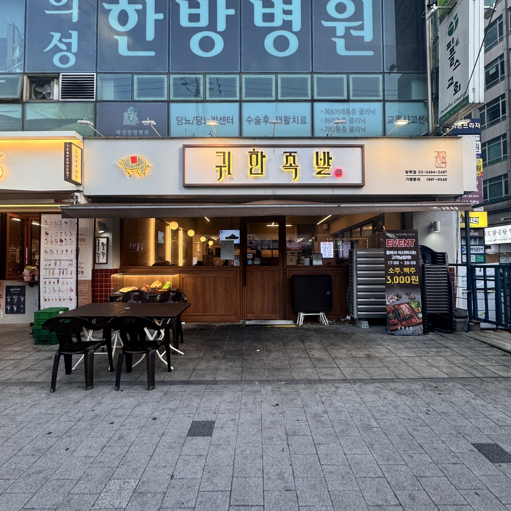 Gwihanjokbal banghakyeokjeom 4