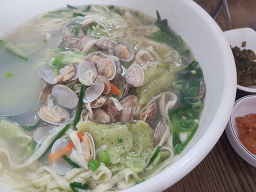 착한멸치바지락칼국수 3