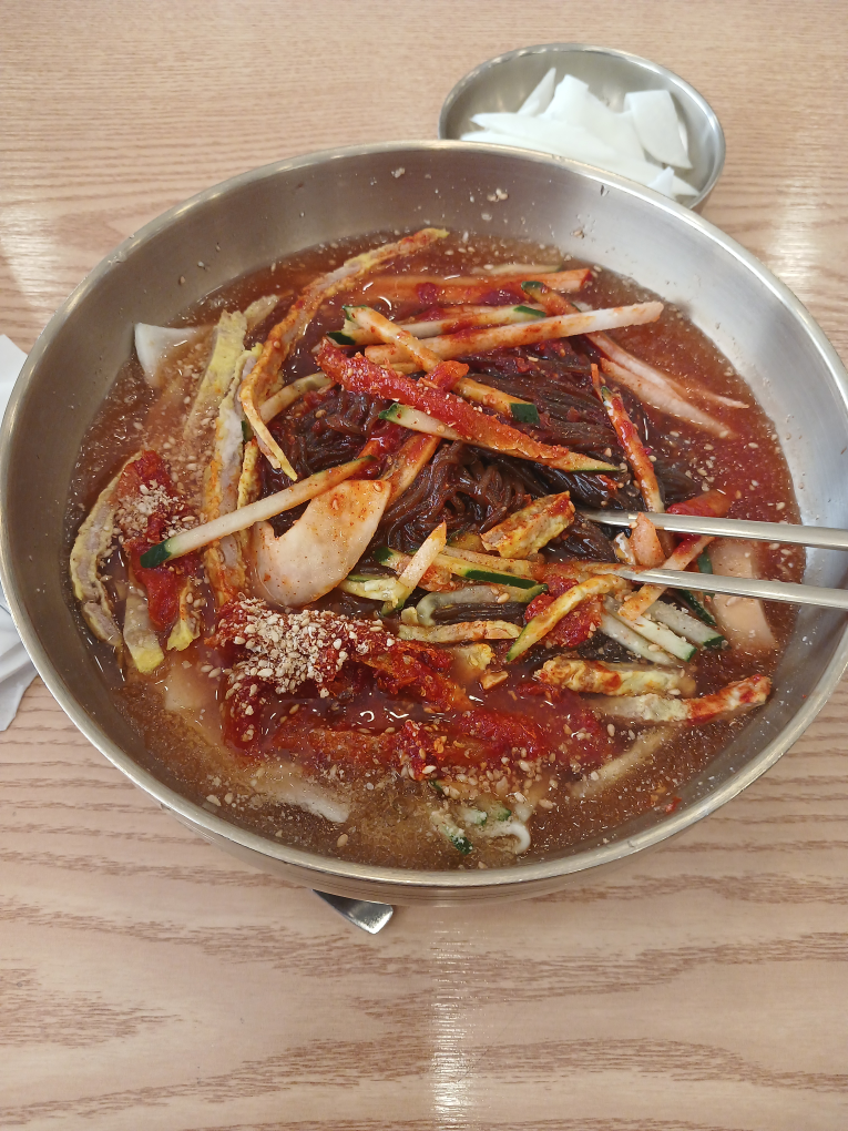 진주황포냉면 1