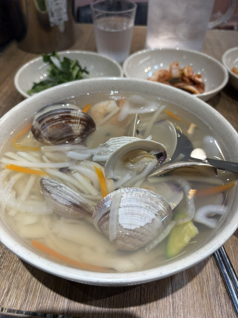 비단백합수제비 대표 사진
