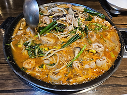 속리산산채순대 3