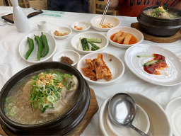 Baekdubongsamgyetang (백두봉삼계탕) 1