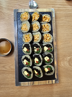 Baemalkalguksugimbap 5