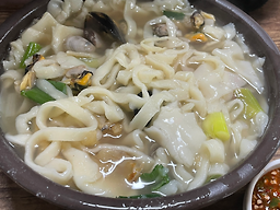재미나황태바지락칼국수 1