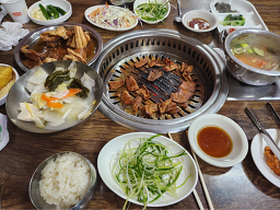조방오리와 숯불갈비, 목촌돼지국밥, 더금송, 중화1983 4
