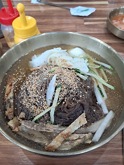 진주황포냉면 1