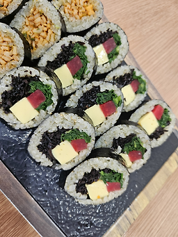 Baemalkalguksugimbap 6