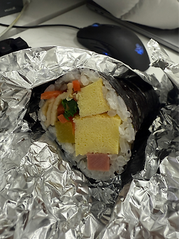Ppongkkoranggimbap 3