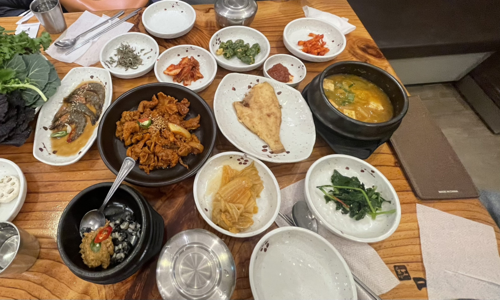 매 화 쌈 밥 6
