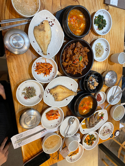 매 화 쌈 밥 4