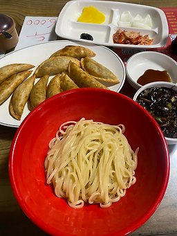 바우산 옛날짜장 사진