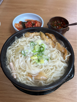 황태칼국수 1