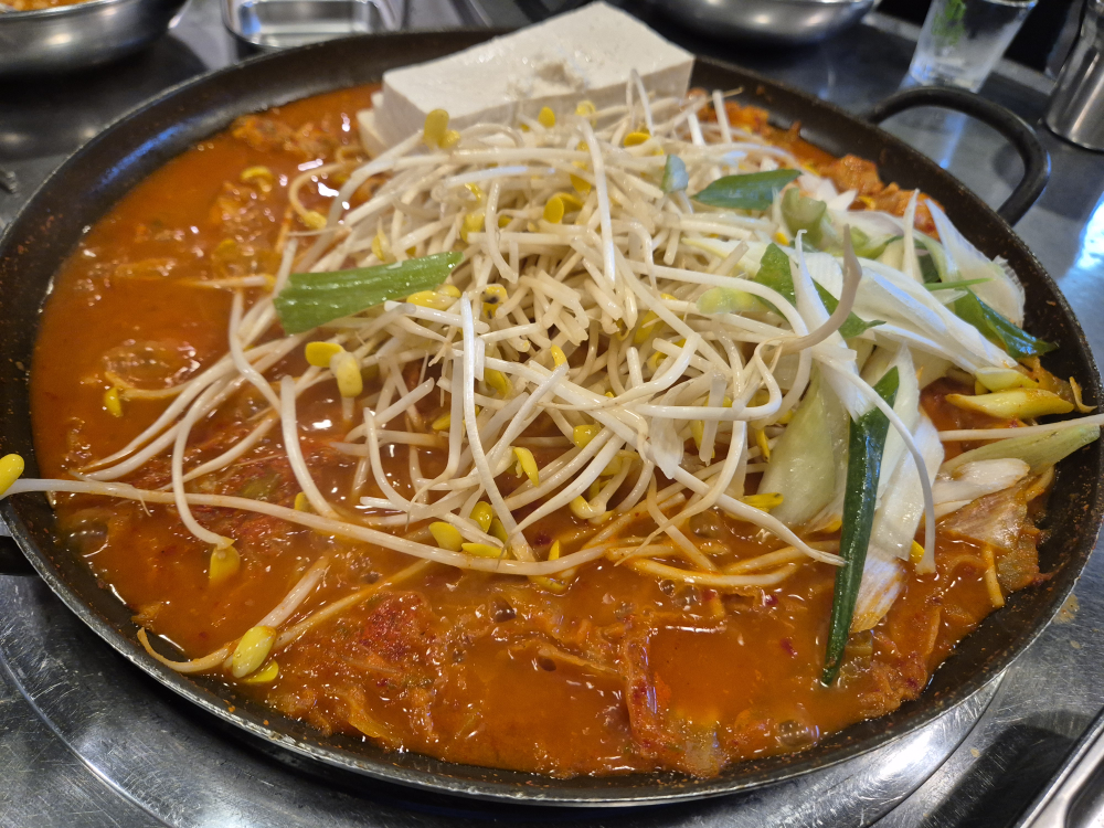 백채김치찌개 계산점 3