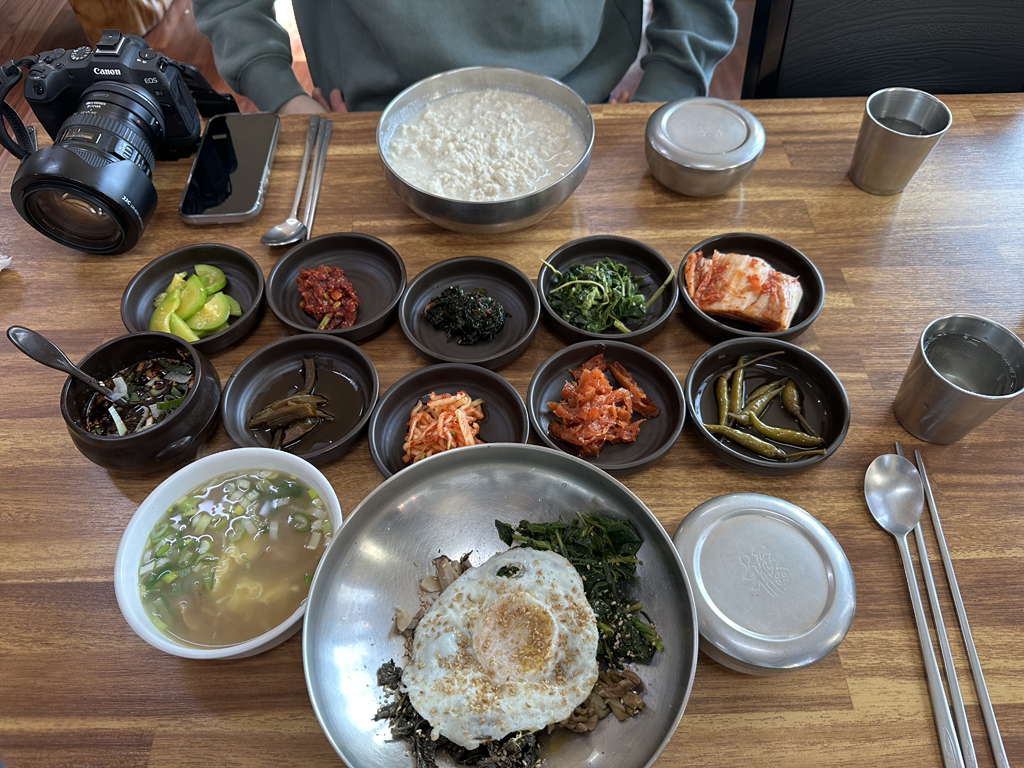 옥미정산채정식 3