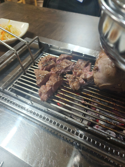 백합꼬치구이 1