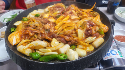 한방생오리불고기 3
