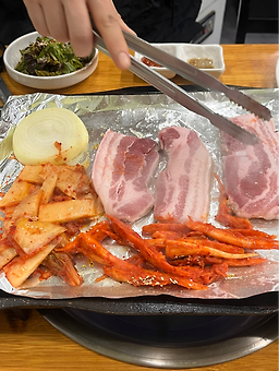 풀잎보리쌈밥생고기 3
